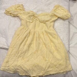 Hollister Sunny Yellow Kids Dress